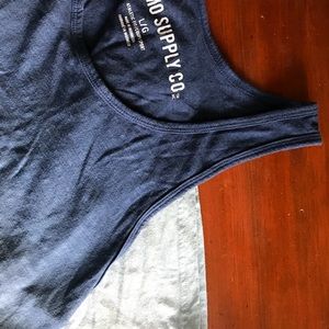 Men's Blue Fade Tank
